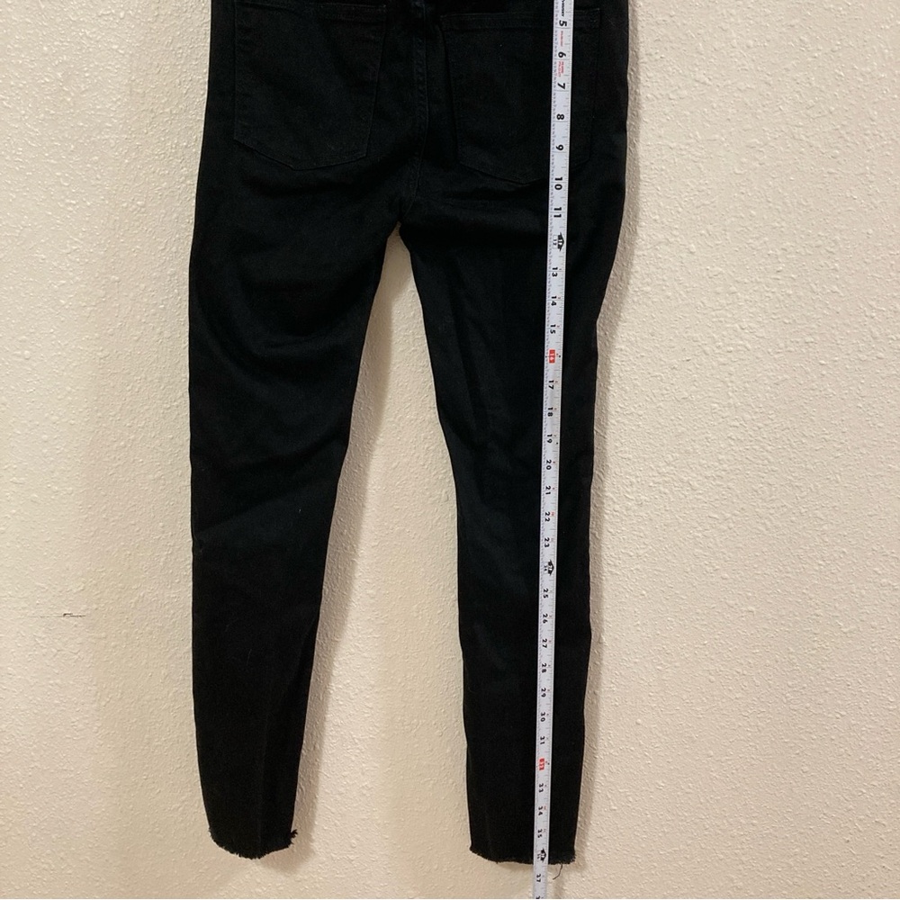 Madewell Women’s 9”High-Rise Skinny Black Jeans Jeans Sleek Stretch Fit 26 - Picture 9 of 14